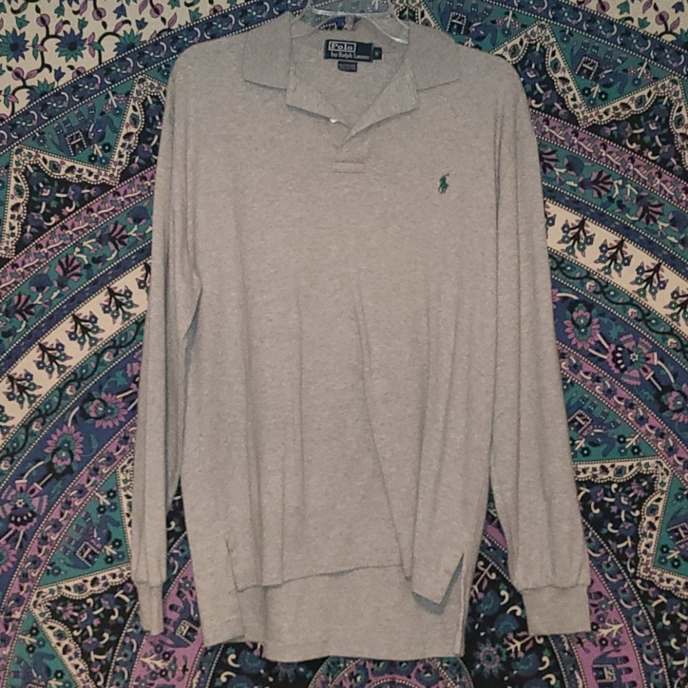 Long Sleeve Polo Sweater